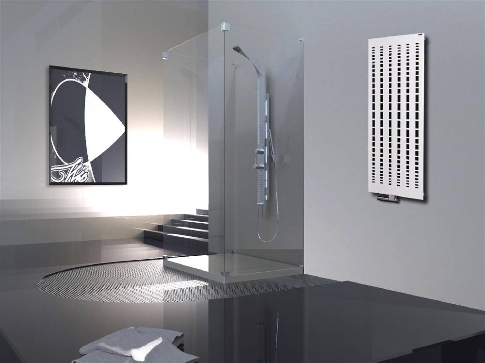 Szagato BADHEIZKÖRPER Design broken Mirror 2 120x47cm 799 Watt weiß SZAGATO Designheizkörper Handtuchheizkörper mit Mittelanschluss Handtuchwärmer Top Angebot