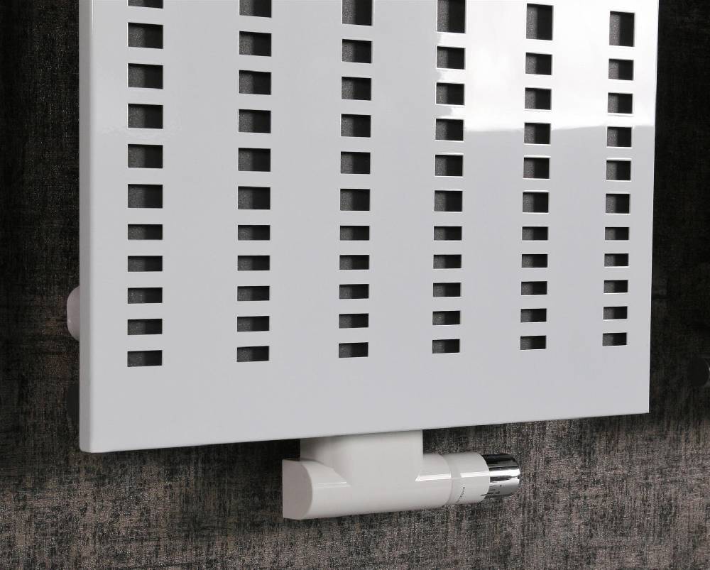 Szagato BADHEIZKÖRPER Design broken Mirror 2 120x47cm 799 Watt weiß SZAGATO Designheizkörper Handtuchheizkörper mit Mittelanschluss Handtuchwärmer Top Angebot