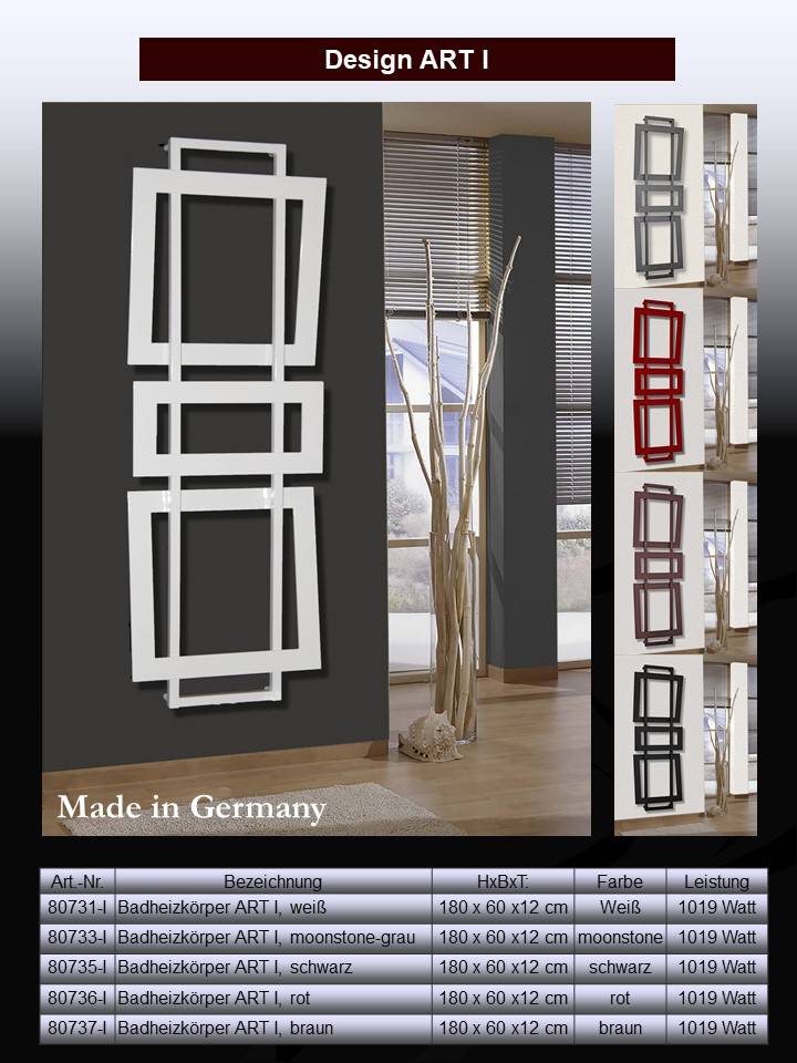 Szagato BADHEIZKÖRPER Design ART I 180x60cm 1019 Watt weiß SZAGATO Paneelheizkörper Designheizkörper Handtuchheizkörper mit Mittelanschluss Handtuchwärmer Kauf eins, bekomm eins gratis