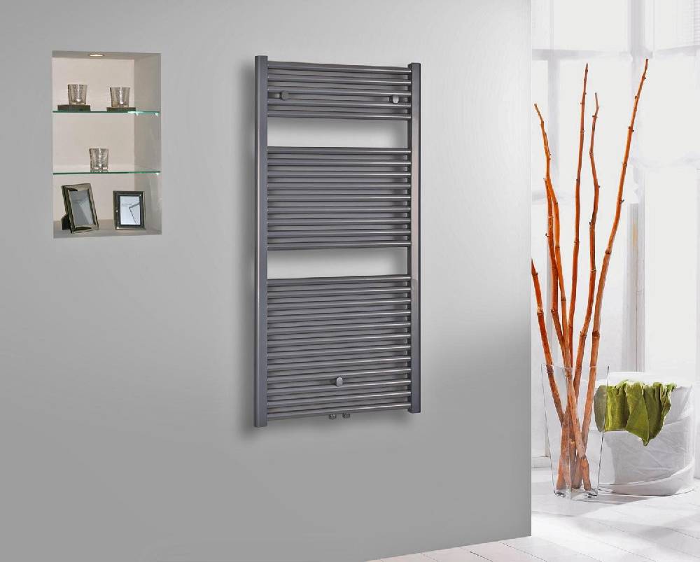 Szagato BADHEIZKÖRPER Design Bremen 2 121x60cm 1018 Watt Edelstahl-Optik SZAGATO Handtuchheizkörper Mittelanschluss Handtuchwärmer Mittelanschluss Zeitbegrenzte Promotion