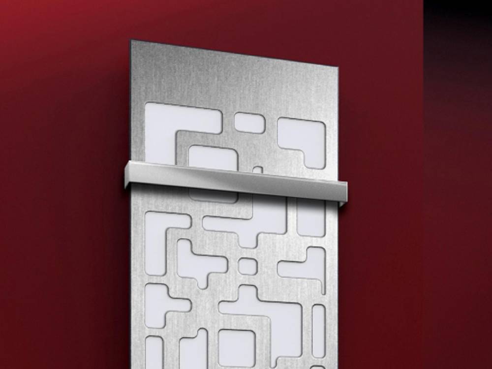 Szagato BADHEIZKÖRPER Design Downtown 3 180x47cm 1118 Watt Edelstahl matt (+2 Halter 50mm) SZAGATO Designheizkörper Handtuchheizkörper mit Mittelanschluss im Angebot