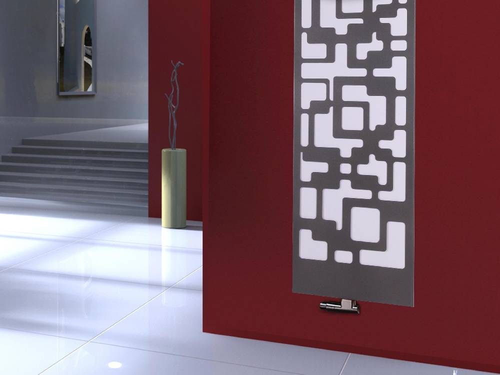 Szagato BADHEIZKÖRPER Design Downtown 2 120x47cm 799 Watt anthrazit - moonstone (+1 Halter 50mm) SZAGATO Designheizkörper mit Mittelanschluss Handtuchwärmer Neueste Mode