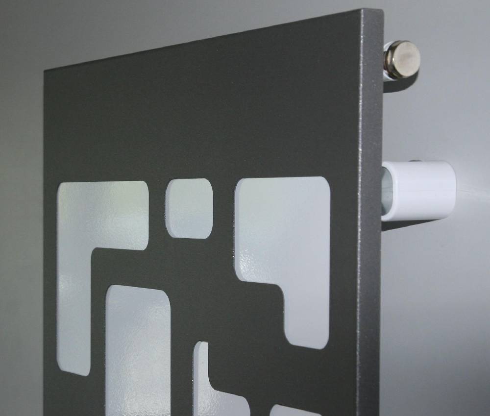Szagato BADHEIZKÖRPER Design Downtown 2 120x47cm 799 Watt anthrazit moonstone SZAGATO Designheizkörper Handtuchheizkörper mit Mittelanschluss Handtuchwärmer Online Outlet