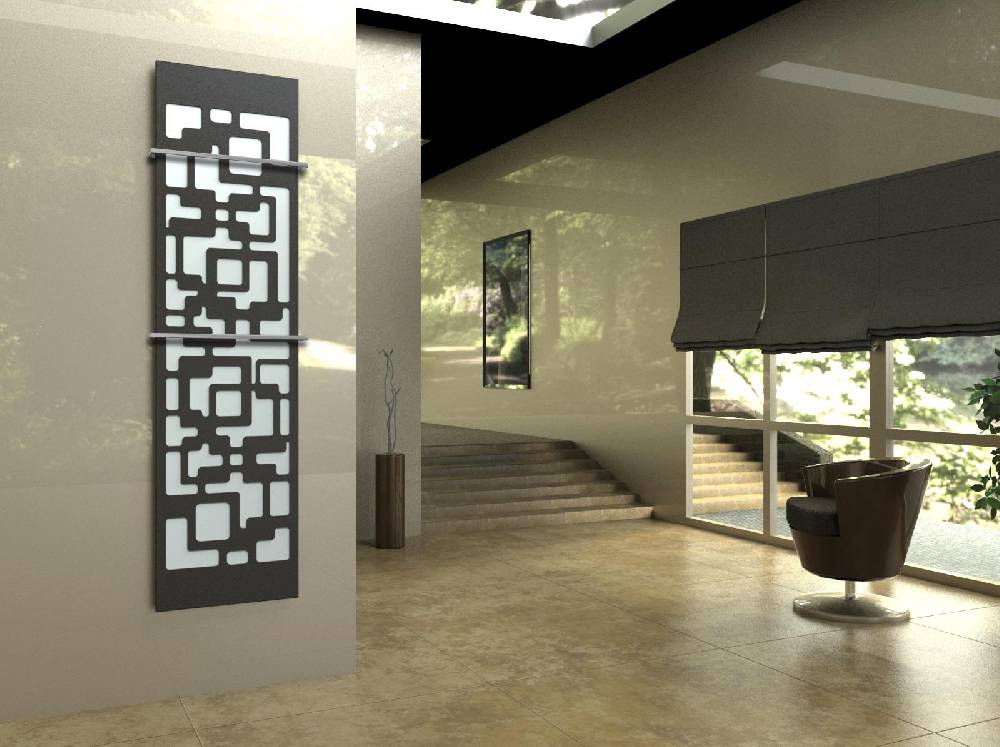 Szagato BADHEIZKÖRPER Design Downtown 3 180x47cm 1118 Watt anthrazit - moonstone (+2 Halter 15mm) SZAGATO Designheizkörper mit Mittelanschluss Handtuchwärmer Kauf eins, bekomm eins gratis