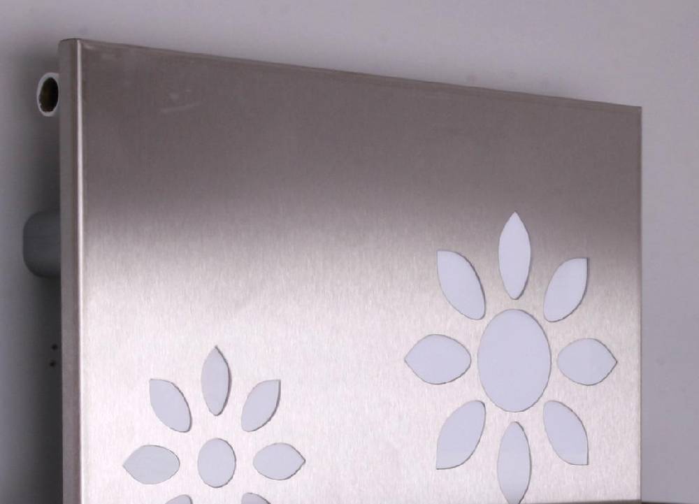Szagato BADHEIZKÖRPER Design Flower 3 180x47cm 1118 Watt Edelstahl matt SZAGATO Designheizkörper Handtuchheizkörper mit Mittelanschluss Handtuchwärmer JETZT KAUFEN
