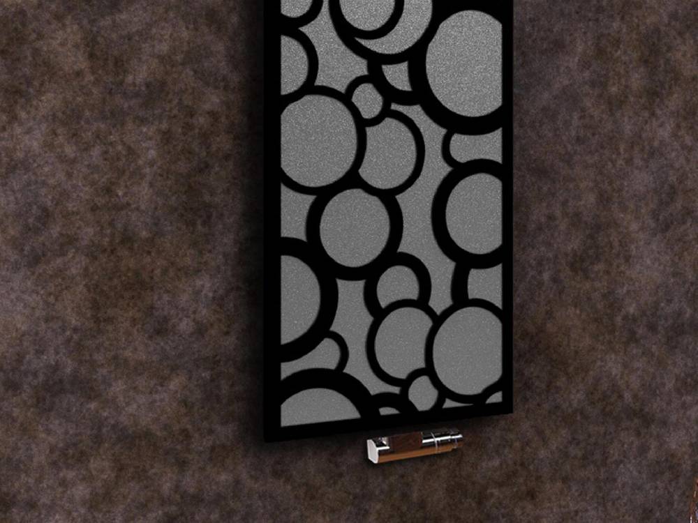 Szagato BADHEIZKÖRPER Design Kreta 2 120x47cm 799 Watt anthrazit moonstone schwarz (+1 Halter 15mm) SZAGATO Designheizkörper Mittelanschluss Handtuchwärmer Bis zu 55% Rabatt