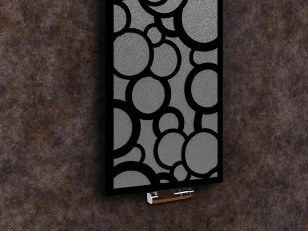 Szagato BADHEIZKÖRPER Design Kreta 2 120x47cm 799 Watt anthrazit moonstone schwarz (+1 Halter 50mm) SZAGATO Designheizkörper Mittelanschluss Handtuchwärmer Discount Store für neue Produkte