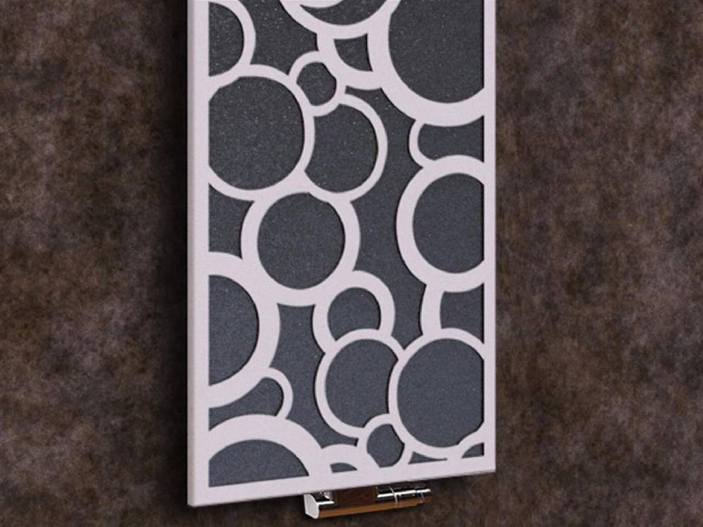 Szagato BADHEIZKÖRPER Design Kreta 2 120x47cm 799 Watt anthrazit moonstone weiß (+1 Halter 50mm) SZAGATO Designheizkörper mit Mittelanschluss Handtuchwärmer Riesige Rabatte