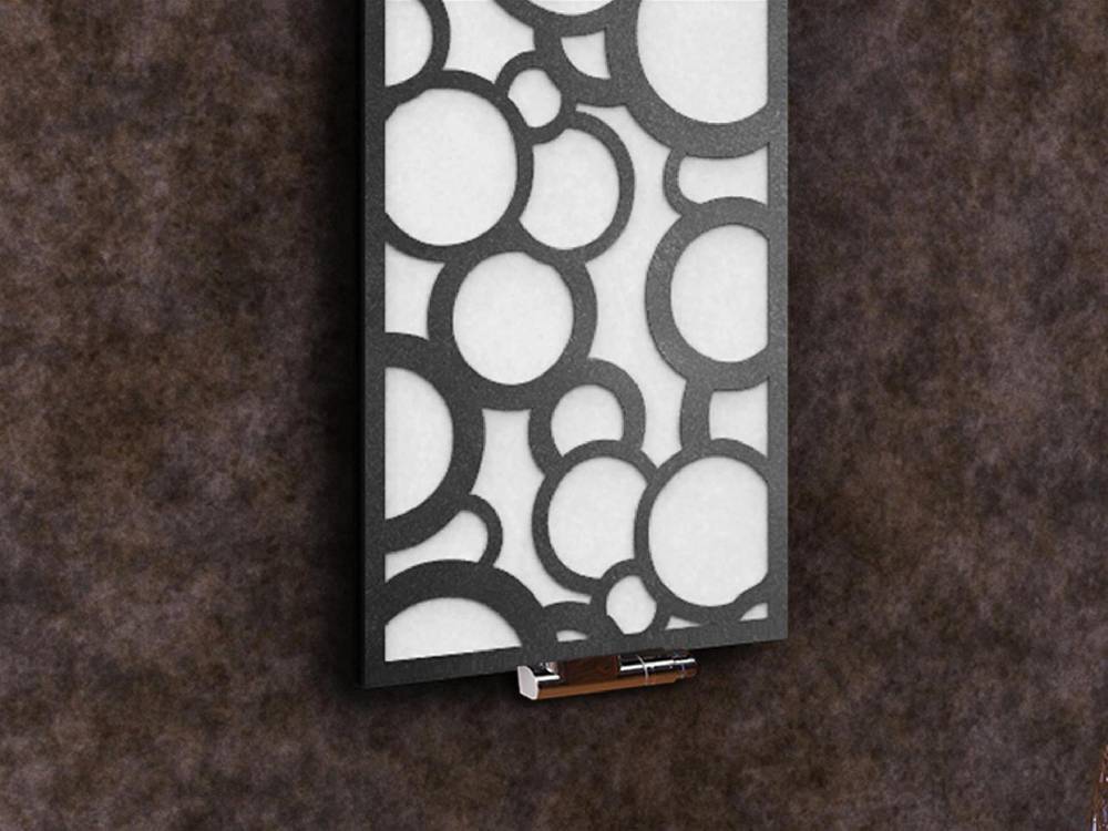 Szagato BADHEIZKÖRPER Design Kreta 2 120x47cm 799 Watt weiß anthrazit moonstone SZAGATO Designheizkörper Handtuchheizkörper Mittelanschluss Handtuchwärmer Clearance-Verkauf