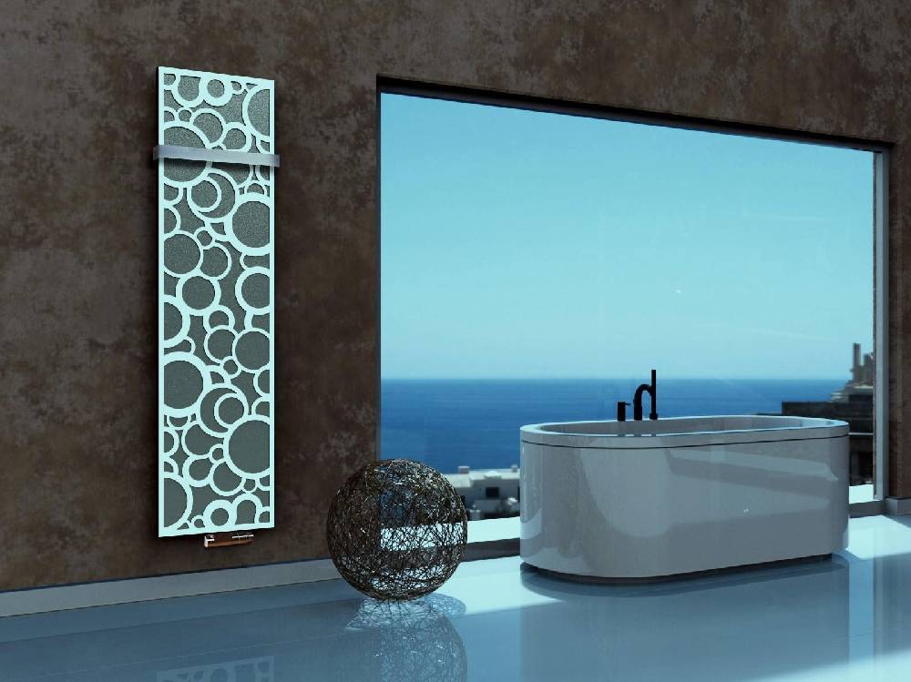 Szagato BADHEIZKÖRPER Design Kreta 3 180x47cm 1118 Watt anthrazit - moonstone (+1 Halter 50mm) SZAGATO Designheizkörper Mittelanschluss Handtuchwärmer 50% Rabatt für begrenzte Zeit