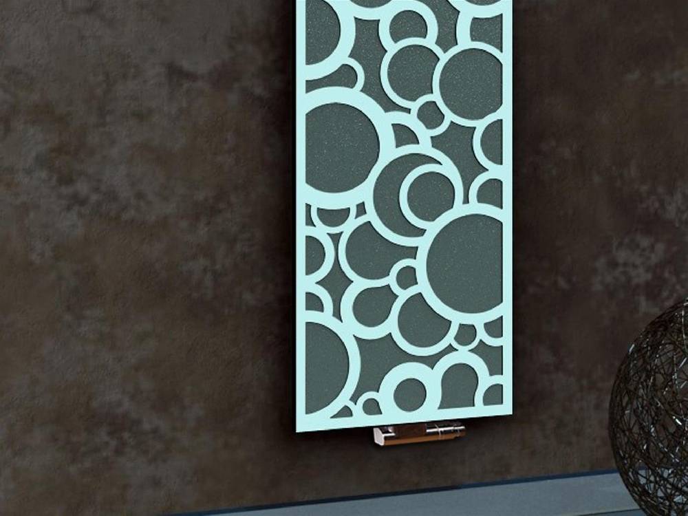 Szagato BADHEIZKÖRPER Design Kreta 3 180x47cm 1118 Watt anthrazit moonstone weiß (+2 Halter 50mm) SZAGATO Designheizkörper mit Mittelanschluss Handtuchwärmer Outlet