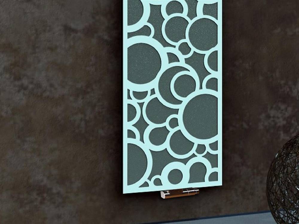 Szagato BADHEIZKÖRPER Design Kreta 3 180x47cm 1118 Watt anthrazit moonstone weiß SZAGATO Designheizkörper Handtuchheizkörper Mittelanschluss Handtuchwärmer Auslauf