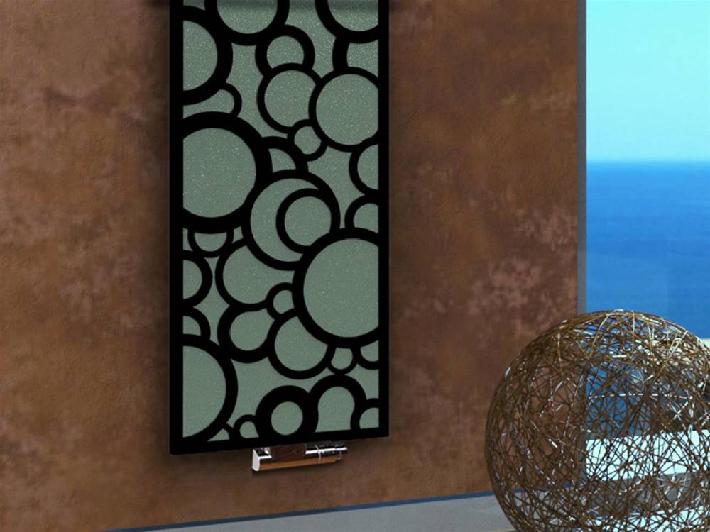 Szagato BADHEIZKÖRPER Design Kreta 3 180x47cm 1118 Watt schwarz (+2 Halter 15mm) SZAGATO Designheizkörper Handtuchheizkörper Mittelanschluss Handtuchwärmer Hotsell