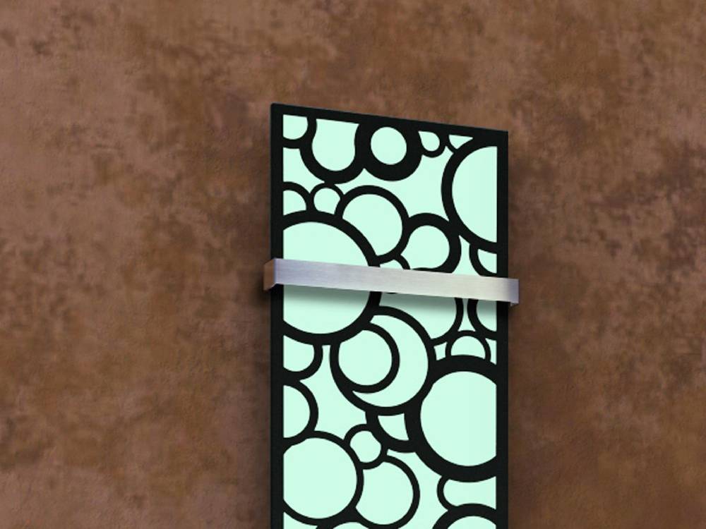 Szagato BADHEIZKÖRPER Design Kreta 3 180x47cm 1118 Watt schwarz +1 Halter 50mm SZAGATO Designheizkörper Handtuchheizkörper mit Mittelanschluss Handtuchwärmer Günstiger Verkauf