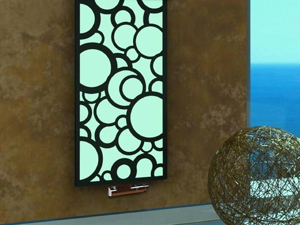 Szagato BADHEIZKÖRPER Design Kreta 3 180x47cm 1118 Watt schwarz +2 Halter 15mm SZAGATO Designheizkörper Handtuchheizkörper mit Mittelanschluss Handtuchwärmer Fabrikverkauf