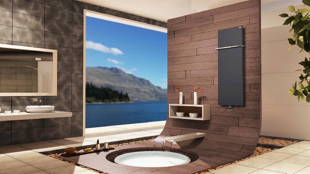 Szagato BADHEIZKÖRPER Design Mirror Steel 2 120x47cm 799 Watt anthrazit (+1 Halter 15mm) SZAGATO Handtuchheizkörper mit Mittelanschluss Handtuchwärmer Discount Store für neue Produkte