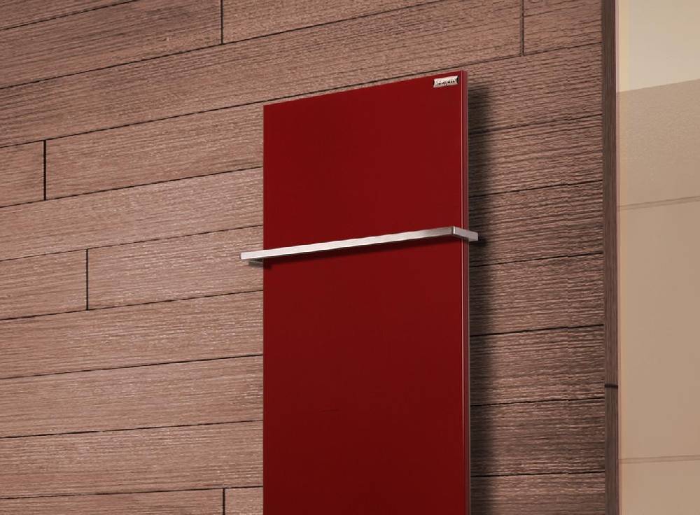 Szagato BADHEIZKÖRPER Design Mirror Steel 2 120x47cm 799 Watt rot (+1 Halter 15mm) SZAGATO Designheizkörper Handtuchheizkörper Mittelanschluss Handtuchwärmer Kostenloser Versand international