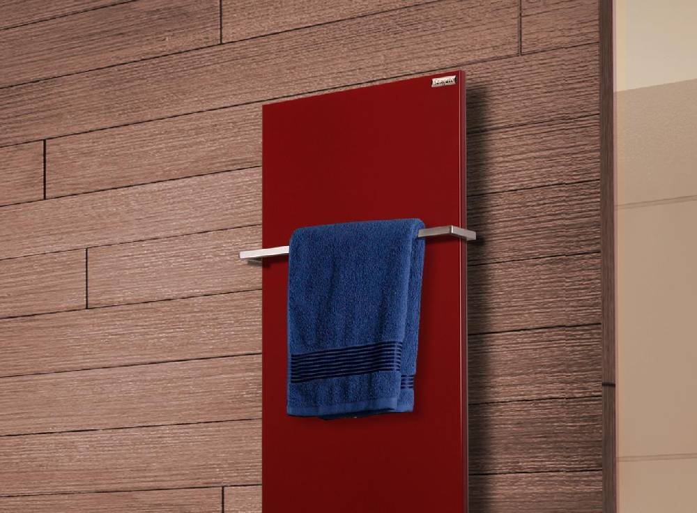 Szagato BADHEIZKÖRPER Design Mirror Steel 2 120x47cm 799 Watt rot (+1 Halter 15mm) SZAGATO Designheizkörper Handtuchheizkörper Mittelanschluss Handtuchwärmer Kostenloser Versand international