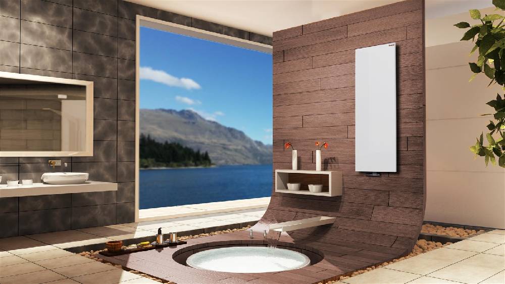 Szagato BADHEIZKÖRPER Design Mirror Steel 2 120x47cm 799 Watt weiß SZAGATO Designheizkörper Handtuchheizkörper mit Mittelanschluss Handtuchwärmer Rabatte dieses Monats