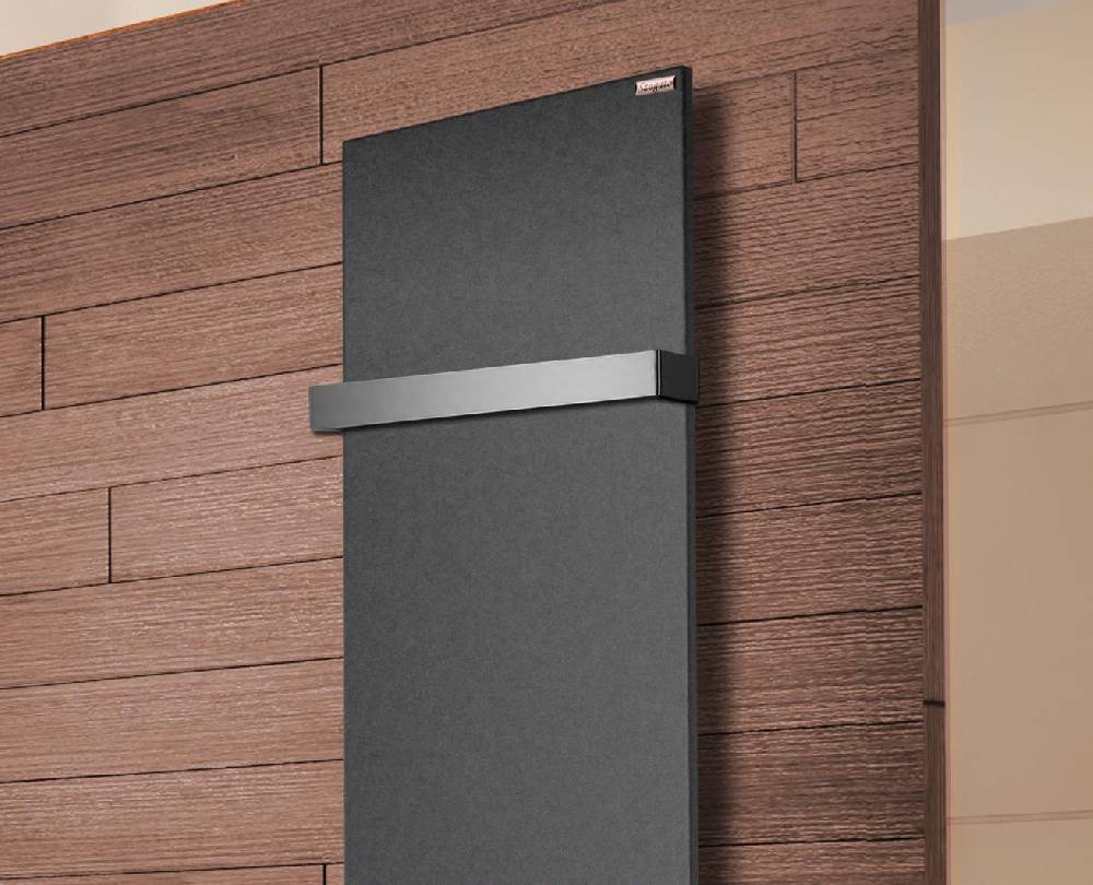 Szagato BADHEIZKÖRPER Design Mirror Steel 3 180x47cm 1118 Watt anthrazit - moonstone (+1 Halter 50mm) SZAGATO Designheizkörper Mittelanschluss Handtuchwärmer Online