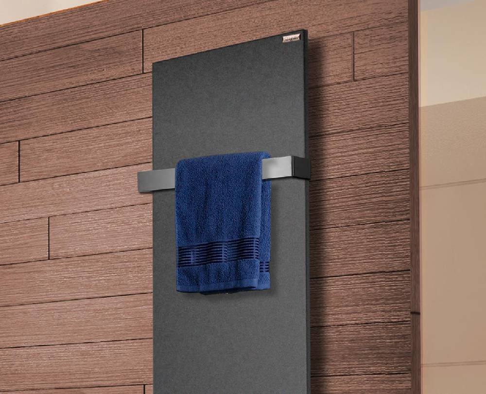 Szagato BADHEIZKÖRPER Design Mirror Steel 3 180x47cm 1118 Watt anthrazit - moonstone (+1 Halter 50mm) SZAGATO Designheizkörper Mittelanschluss Handtuchwärmer Online
