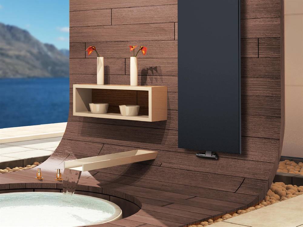 Szagato BADHEIZKÖRPER Design Mirror Steel 3 180x47cm 1118 Watt anthrazit SZAGATO Designheizkörper Handtuchheizkörper mit Mittelanschluss Handtuchwärmer Günstiger Verkauf