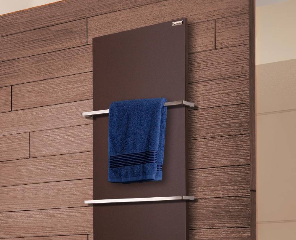 Szagato BADHEIZKÖRPER Design Mirror Steel 3 180x47cm 1118 Watt braun (+2 Halter 15mm) SZAGATO Designheizkörper Handtuchheizkörper mit Mittelanschluss Blitzverkäufe