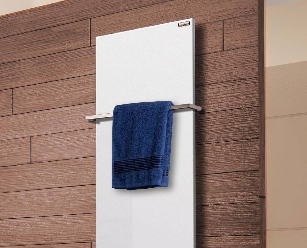 Szagato BADHEIZKÖRPER Design Mirror Steel 3 180x47cm 1118 Watt weiß (+1 Halter 15mm) SZAGATO Designheizkörper Handtuchheizkörper mit Mittelanschluss Exklusivangebot