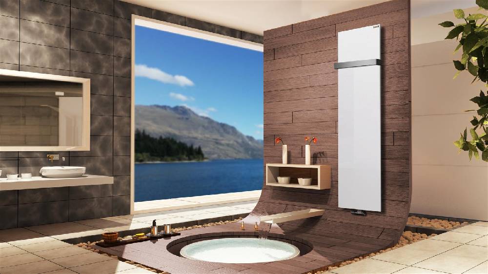 Szagato BADHEIZKÖRPER Design Mirror Steel 3 180x47cm 1118 Watt weiß (+1 Halter 50mm) SZAGATO Designheizkörper Handtuchheizkörper mit Mittelanschluss Preisnachlass