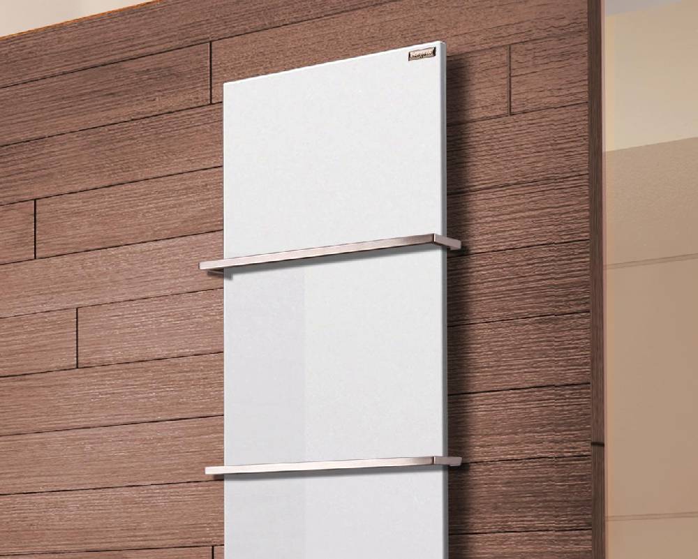 Szagato BADHEIZKÖRPER Design Mirror Steel 3 180x47cm 1118 Watt weiß (+2 Halter 15mm) SZAGATO Designheizkörper Handtuchheizkörper mit Mittelanschluss Saisonschlussverkauf