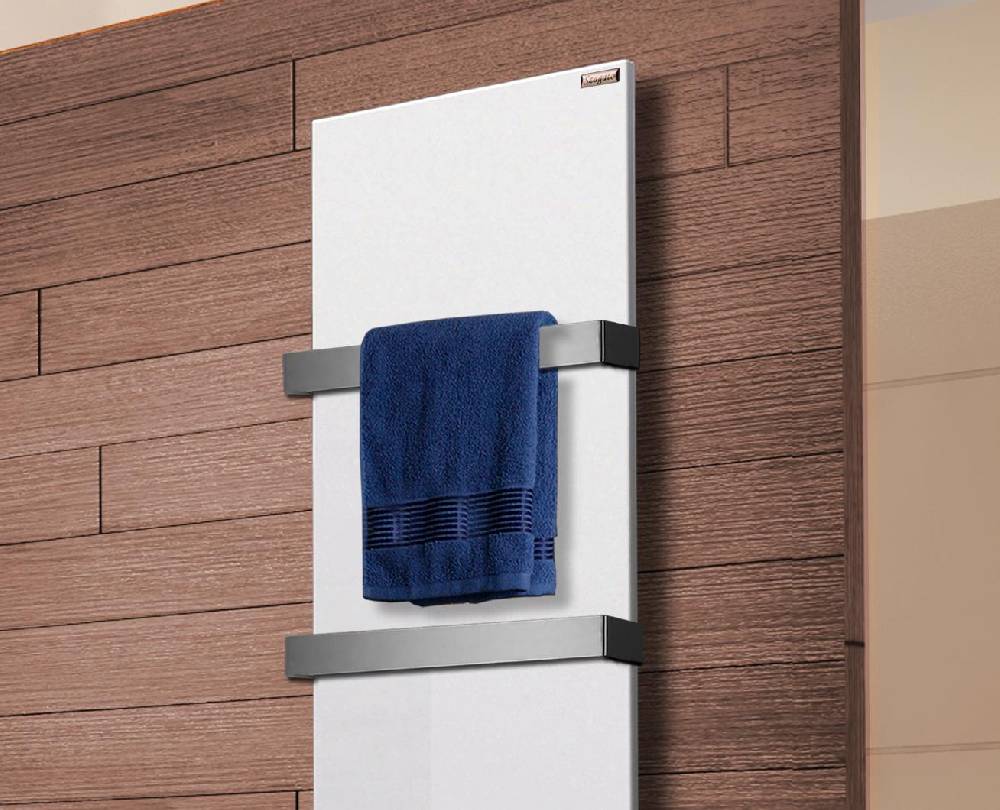 Szagato BADHEIZKÖRPER Design Mirror Steel 3 180x47cm 1118 Watt weiß (+2 Halter 50mm) SZAGATO Designheizkörper Handtuchheizkörper mit Mittelanschluss Black Friday
