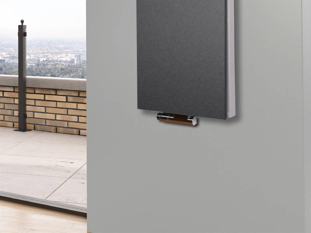 Szagato BADHEIZKÖRPER Design Mirror Steel 5 120x47cm 1458 Watt anthrazit - moonstone (+1 Halter 50mm) SZAGATO Designheizkörper Mittelanschluss Handtuchwärmer Osterangebot