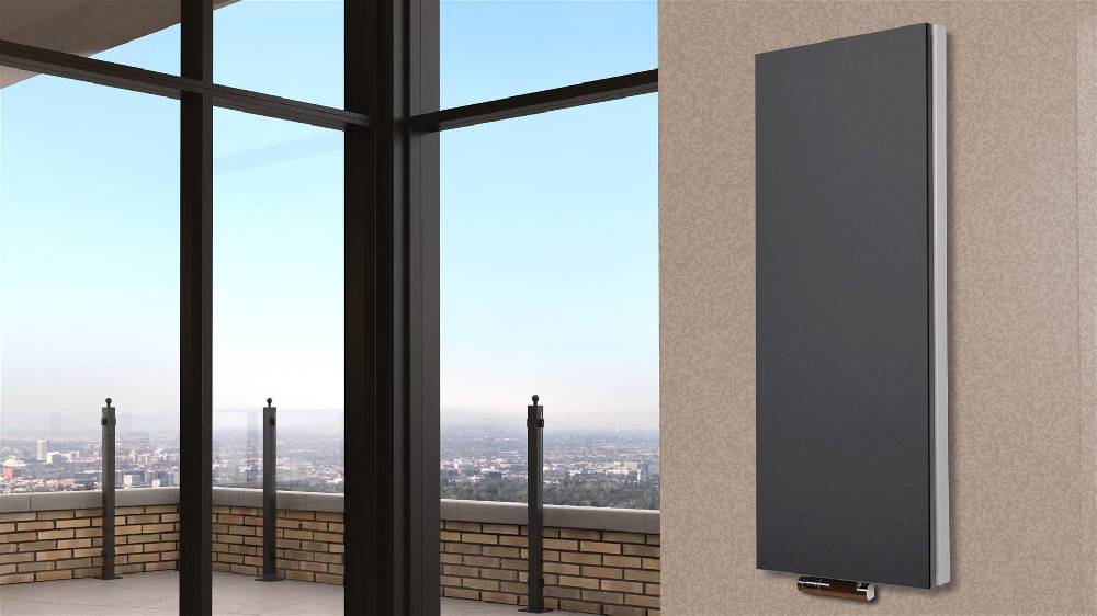 Szagato BADHEIZKÖRPER Design Mirror Steel 5 120x47cm 1458 Watt anthrazit SZAGATO Designheizkörper Handtuchheizkörper mit Mittelanschluss Handtuchwärmer Jubiläumsangebot