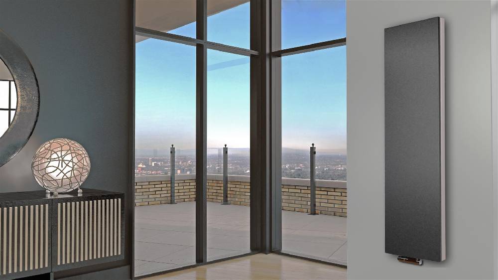 Szagato BADHEIZKÖRPER Design Mirror Steel 6 180x47cm 1964 Watt anthrazit moon SZAGATO Designheizkörper Handtuchheizkörper mit Mittelanschluss Handtuchwärmer Wochenangebot