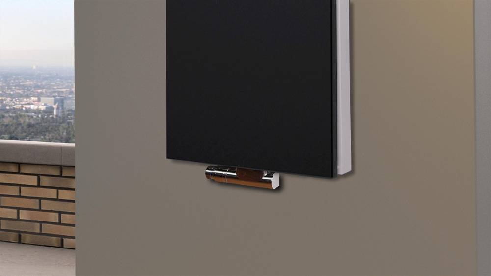 Szagato BADHEIZKÖRPER Design Mirror Steel 6 180x47cm 1964 Watt schwarz (+2 Halter 15mm) SZAGATO Designheizkörper Handtuchheizkörper mit Mittelanschluss Neueste Stile