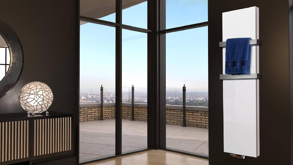Szagato BADHEIZKÖRPER Design Mirror Steel 6 180x47cm 1964 Watt weiß +2 Halter 50mm SZAGATO Designheizkörper Handtuchheizkörper Mittelanschluss Handtuchwärmer Bis zu 65% Rabatt