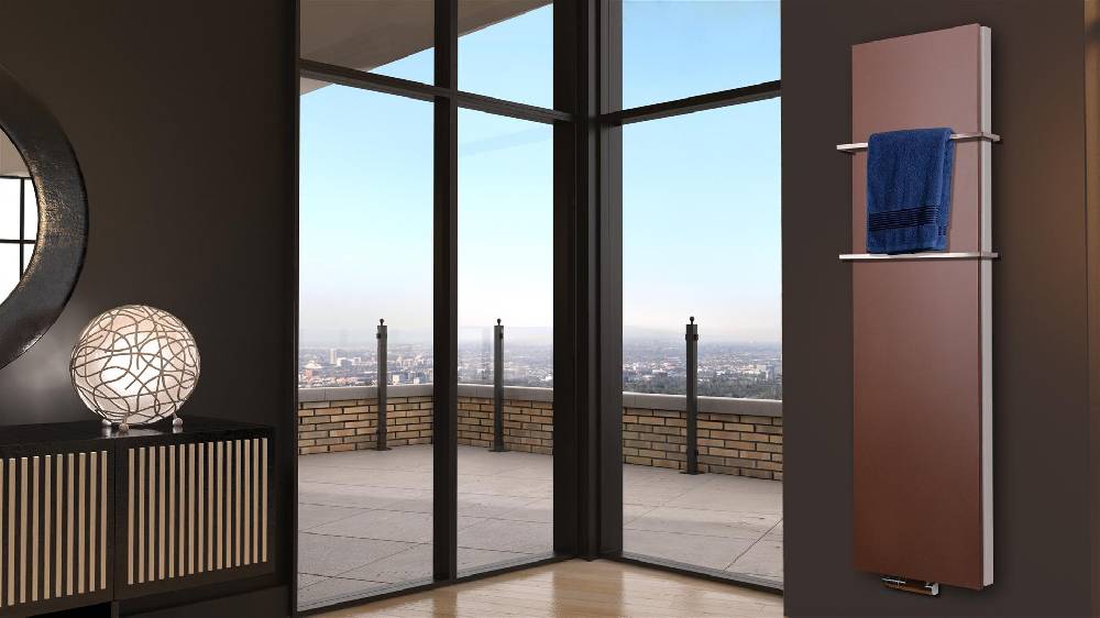 Szagato BADHEIZKÖRPER Design Mirror Steel 6 180x47cm 1964Watt braun +2 Halter 15mm SZAGATO Designheizkörper Handtuchheizkörper Mittelanschluss Handtuchwärmer Bis zu 55% Rabatt