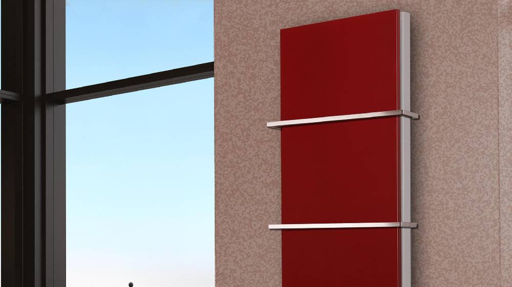 Szagato BADHEIZKÖRPER Design Mirror Steel 6 180x47cm 1964Watt rot (+2 Halter 15mm) SZAGATO Designheizkörper Handtuchheizkörper Mittelanschluss Handtuchwärmer Riesige Rabatte