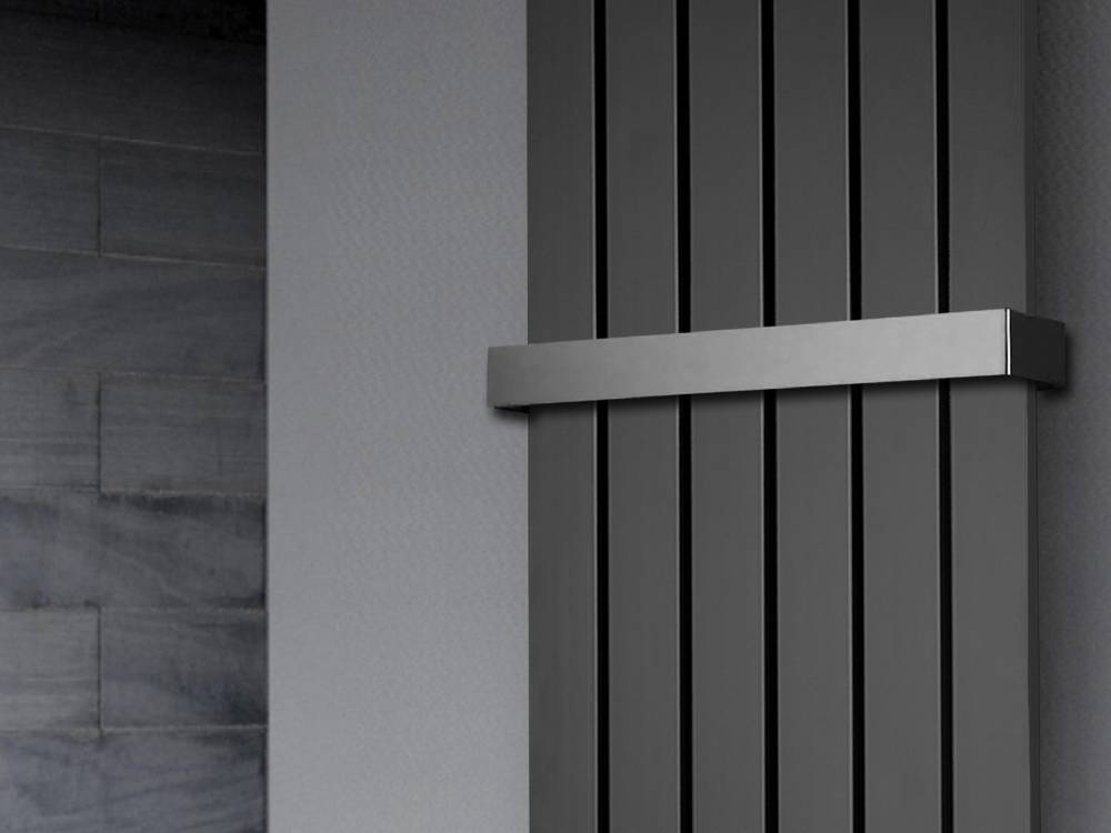 Szagato BADHEIZKÖRPER Design Peking 2 120x47cm 799 Watt anthrazit - moonstone (+1 Halter 50mm) SZAGATO Handtuchheizkörper mit Mittelanschluss Handtuchwärmer Jubiläumsangebot