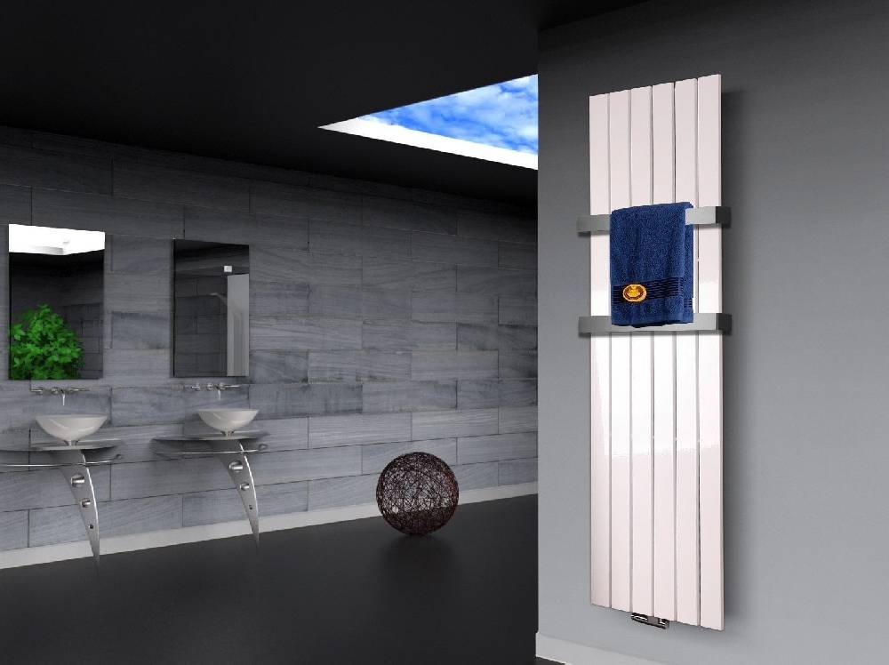 Szagato BADHEIZKÖRPER Design Peking 3 180x47cm 1118 Watt weiß (+2 Halter 50mm) SZAGATO Designheizkörper Handtuchheizkörper mit Mittelanschluss Handtuchwärmer Räumungsverkauf