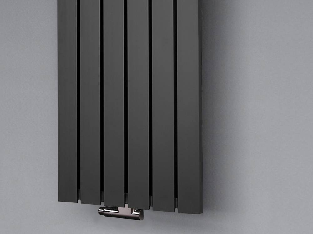 Szagato BADHEIZKÖRPER Design Peking 5 120x47cm 1458 Watt Edelstahloptik (+1 Halter 50mm) SZAGATO Handtuchheizkörper mit Mittelanschluss Handtuchwärmer Neueste Stile