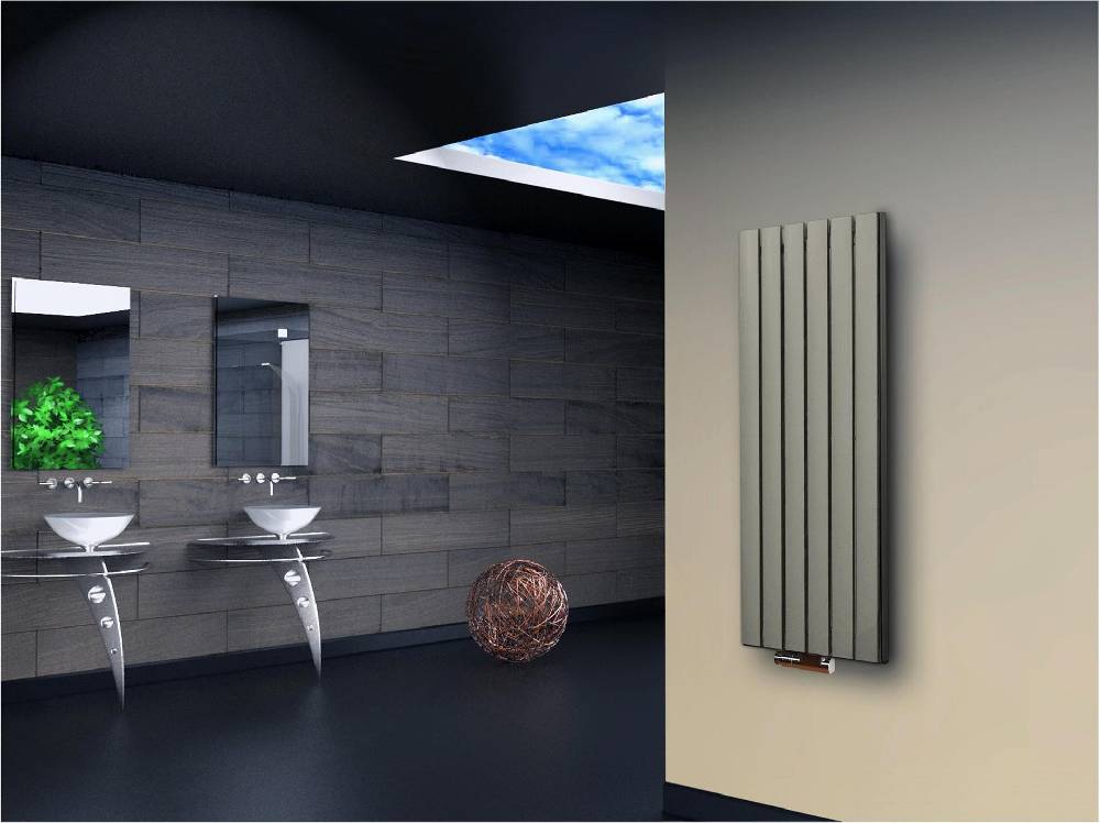Szagato BADHEIZKÖRPER Design Peking 5 120x47cm 1458 Watt Edelstahloptik SZAGATO Designheizkörper Handtuchheizkörper mit Mittelanschluss Handtuchwärmer Letzte 2 Tage
