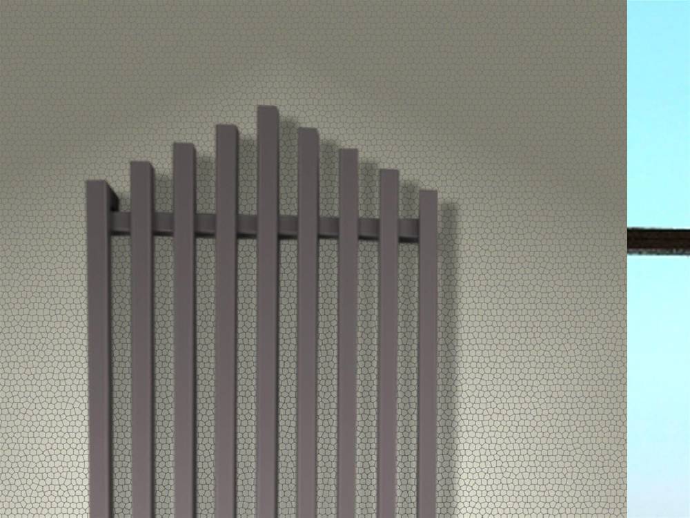 Szagato BADHEIZKÖRPER Design Pipe 180x51cm 1118 Watt anthrazit moonstone SZAGATO Designheizkörper Handtuchheizkörper mit Mittelanschluss Handtuchwärmer Black Friday Preise