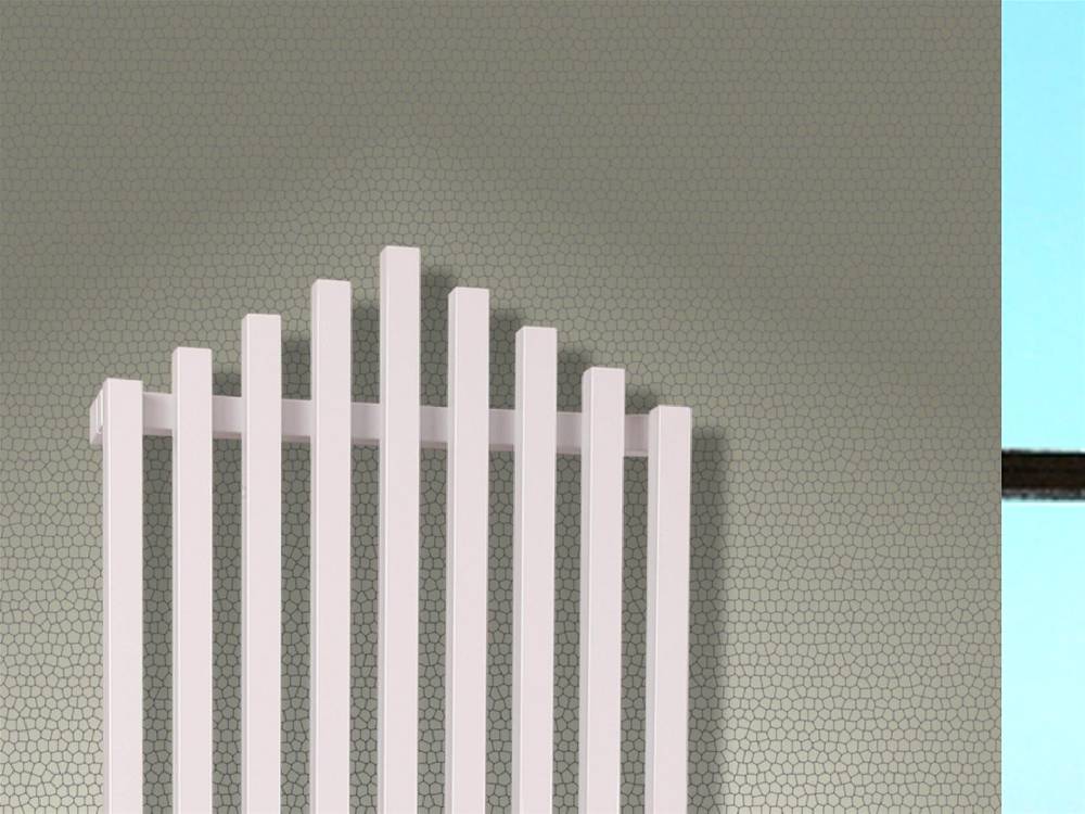 Szagato BADHEIZKÖRPER Design Pipe 180x51cm 1118 Watt weiß SZAGATO Designheizkörper Handtuchheizkörper mit Mittelanschluss Handtuchwärmer zollfrei