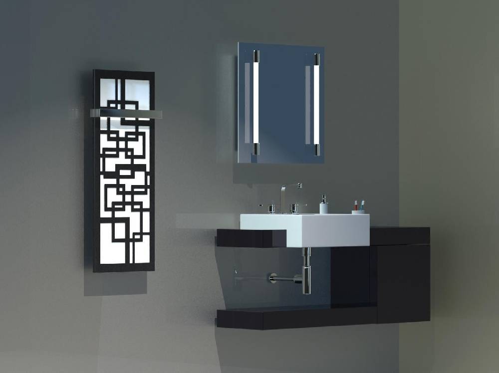 Szagato BADHEIZKÖRPER Design Quadrat 2 120x47cm 799 Watt anthrazit - moonstone (+1 Halter 50mm) SZAGATO Designheizkörper mit Mittelanschluss Handtuchwärmer Rabatte dieses Monats