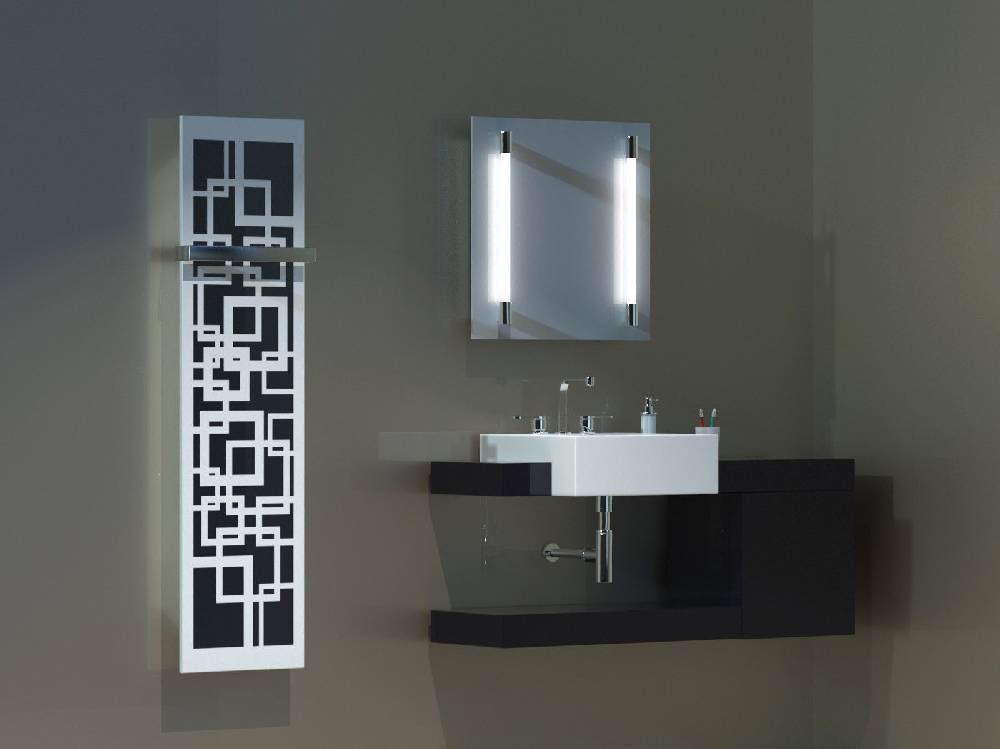 Szagato BADHEIZKÖRPER Design Quadrat 3 180x47cm 1118Watt weiß (+1 Halter 50mm) SZAGATO Designheizkörper Handtuchheizkörper mit Mittelanschluss Handtuchwärmer Fabrik Onlineshop