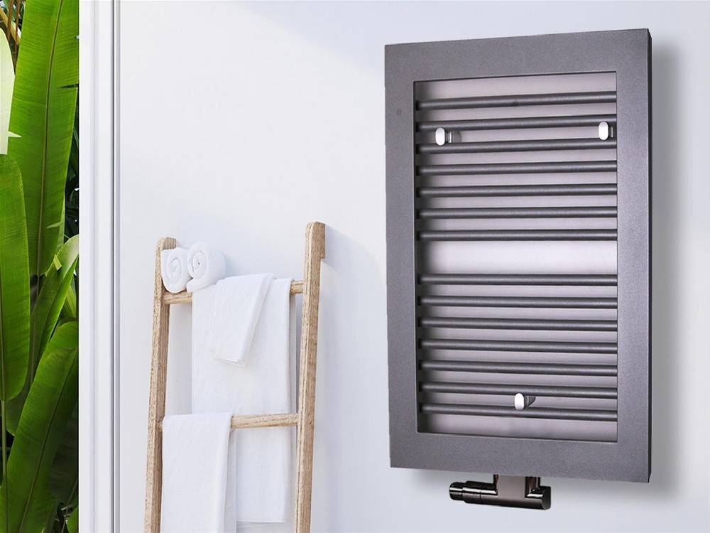 Szagato BADHEIZKÖRPER Design Window 1 77x60cm 590 Watt anthrazit moonstone SZAGATO Designheizkörper Handtuchheizkörper mit Mittelanschluss Handtuchwärmer Flash Sale
