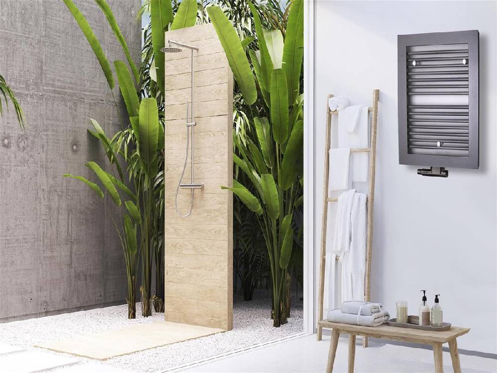 Szagato BADHEIZKÖRPER Design Window 1 77x60cm 590 Watt anthrazit moonstone SZAGATO Designheizkörper Handtuchheizkörper mit Mittelanschluss Handtuchwärmer Flash Sale