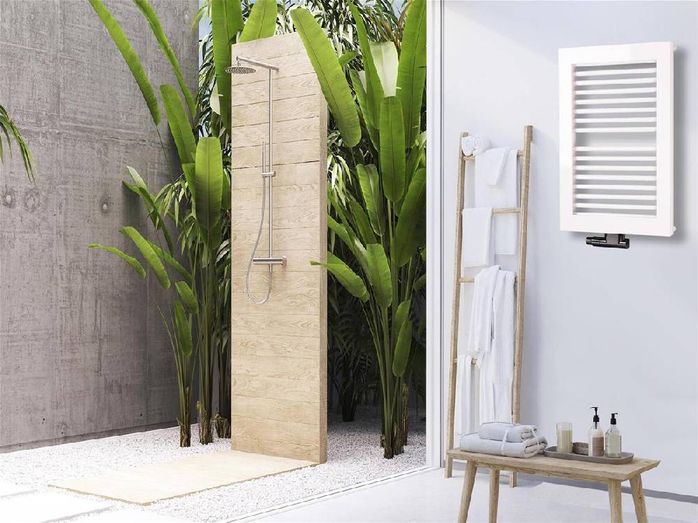 Szagato BADHEIZKÖRPER Design Window 1 77x60cm 590 Watt weiß SZAGATO Designheizkörper Handtuchheizkörper mit Mittelanschluss Handtuchwärmer Begrenztes Angebot