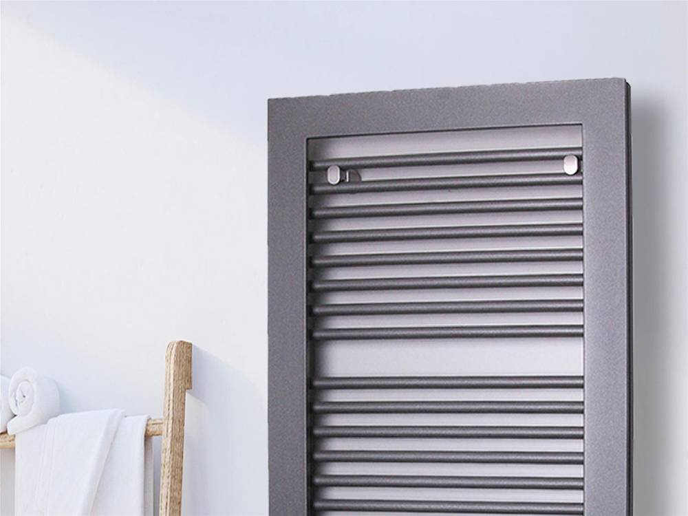 Szagato BADHEIZKÖRPER Design Window 2 121x60cm 870 Watt anthrazit moonstone SZAGATO Designheizkörper Handtuchheizkörper mit Mittelanschluss Handtuchwärmer Online Shopping